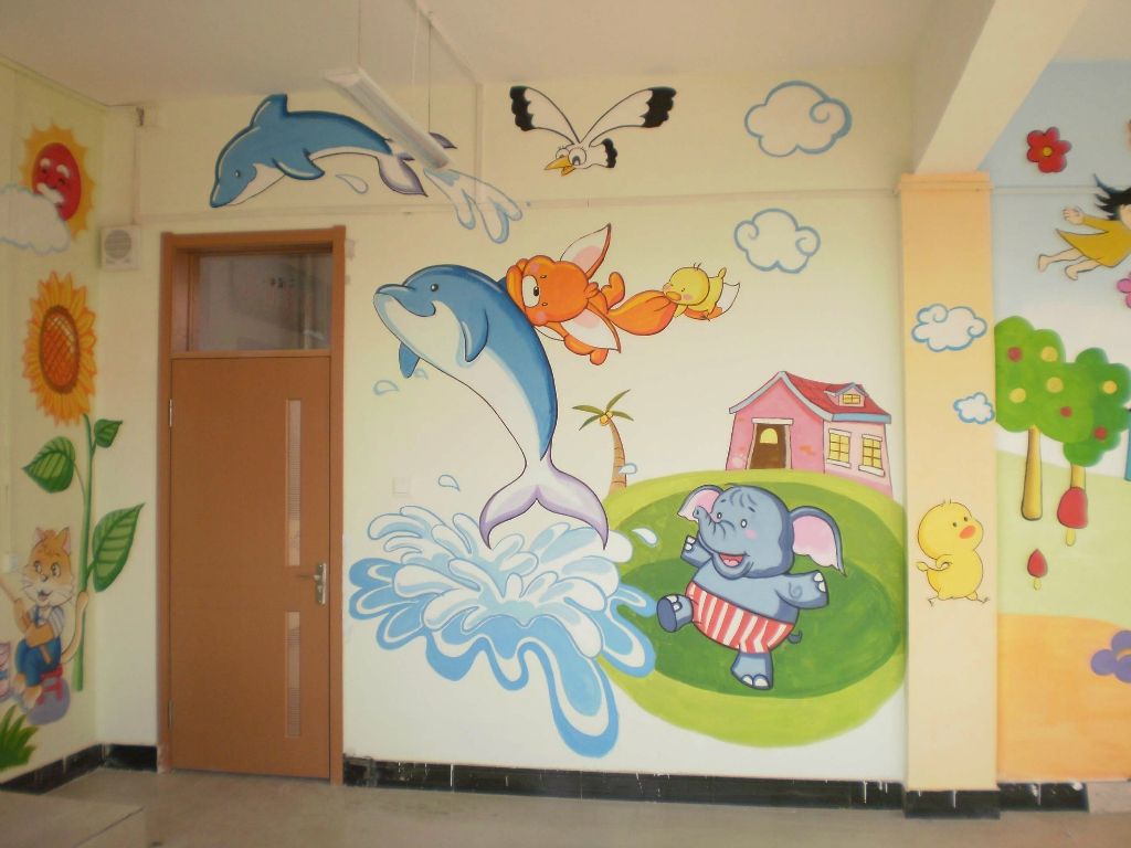 幼儿园墙绘